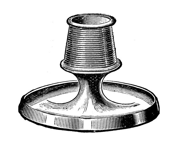 古董图片从英国杂志，银质产品:火柴架和烟灰缸图片下载