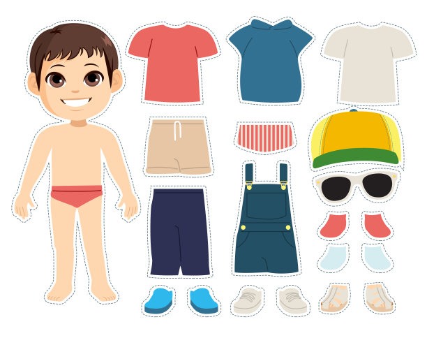 小时尚模特男孩图片下载