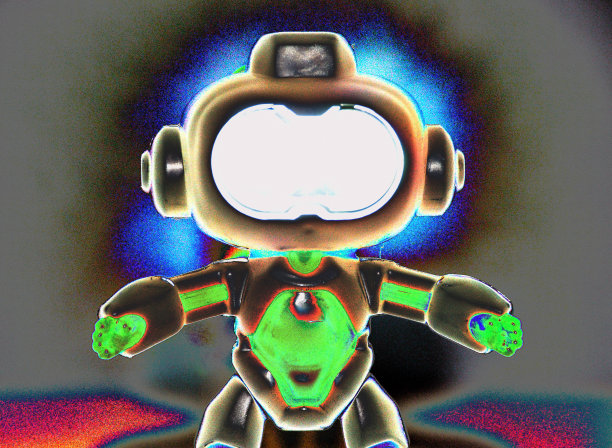 光穿透机器人玩具图片下载