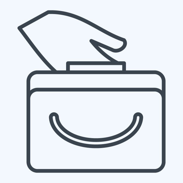 图标盗窃癖。与上瘾有关的词典符号。行风格。简单的设计可编辑。简单的说明图片下载