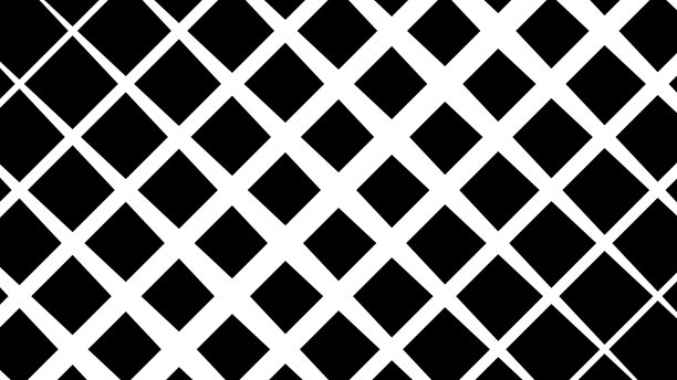 无缝运动:抽象网格动画与黑色和白色矩形镶嵌。平滑过渡，循环模式，完美的VJ背景。图片下载