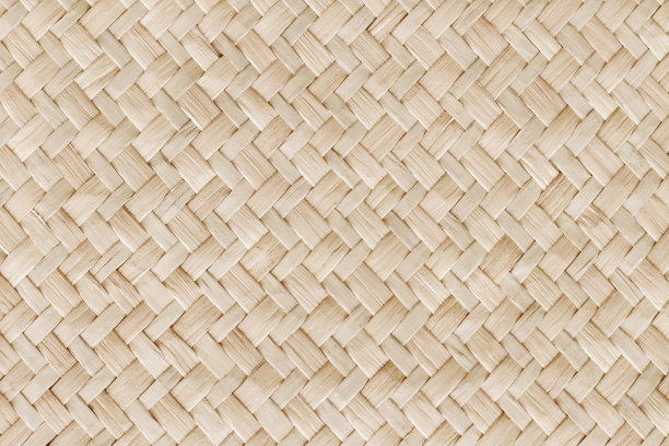 复古风格的芦苇编织席子图案作为背景和设计艺术作品。图片下载