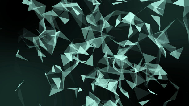 4k Plexus抽象技术未来网络与循环背景图片下载