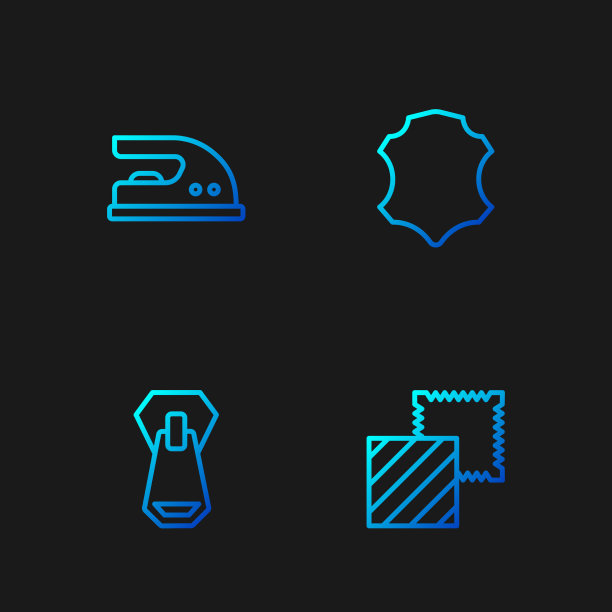 设置线纺织面料卷拉链电动图片下载