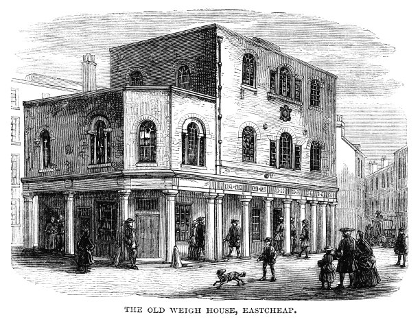 18世纪伦敦东区的国王称重馆图片下载