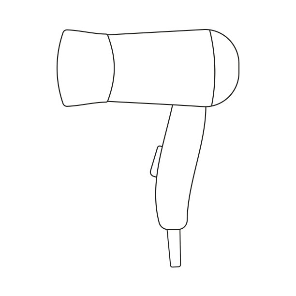 吹风机图标用于吹干头发图片下载