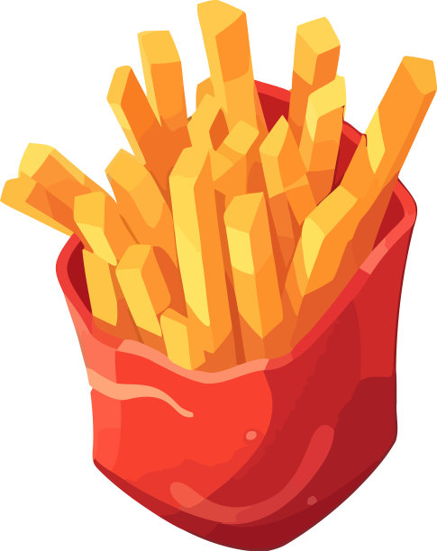 炸土豆快餐餐厅菜单图片下载