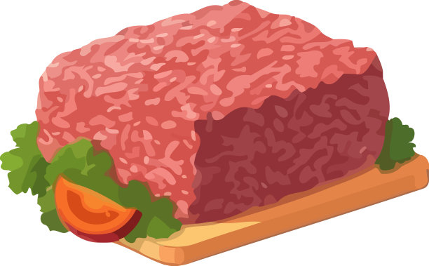 新鲜的美食烤牛排和沙拉图片下载