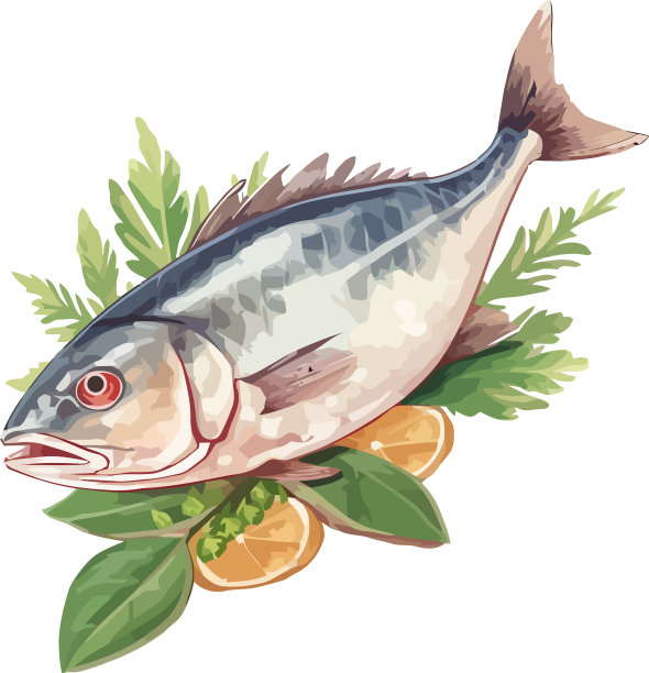 新鲜的海鲜餐，健康的美食烹饪图片下载