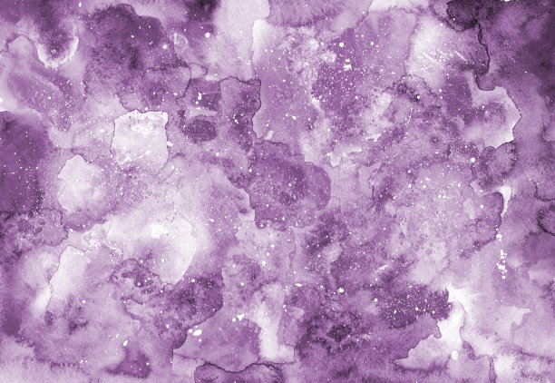 紫色水彩质感图片下载