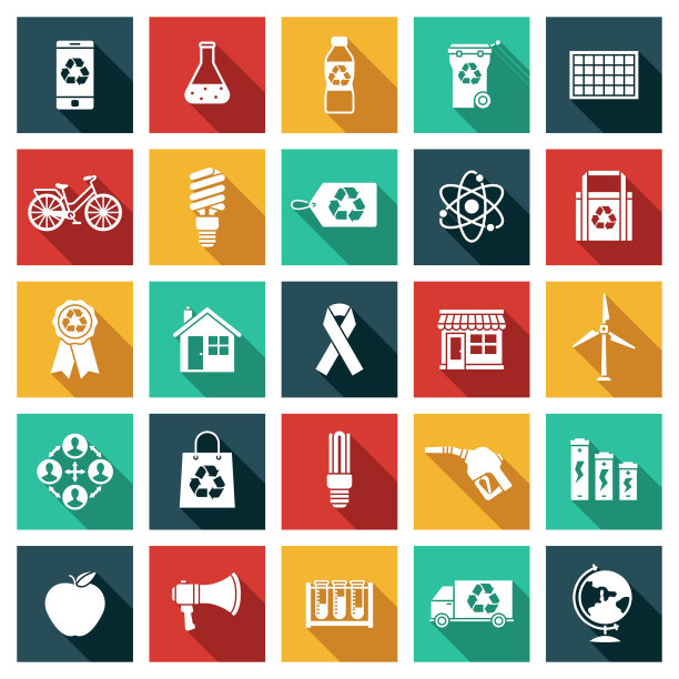 环境字形图标集图片下载