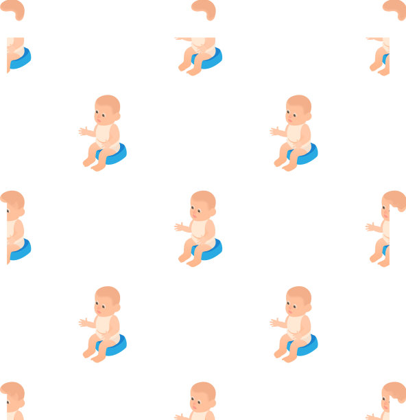 男孩无缝地坐在马桶上图片下载