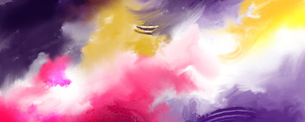 抽象画混合了许多颜色和纹理作为背景和壁纸图片下载