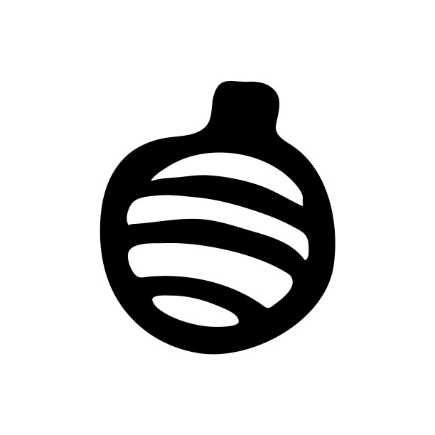 手绘涂鸦风格的圣诞树玩具图片下载