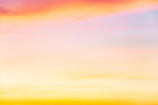 彩色天空与云在日落期间的高分辨率背景打印图片下载