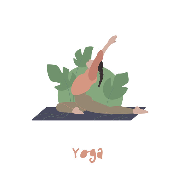 有时间做瑜伽的女孩图片下载