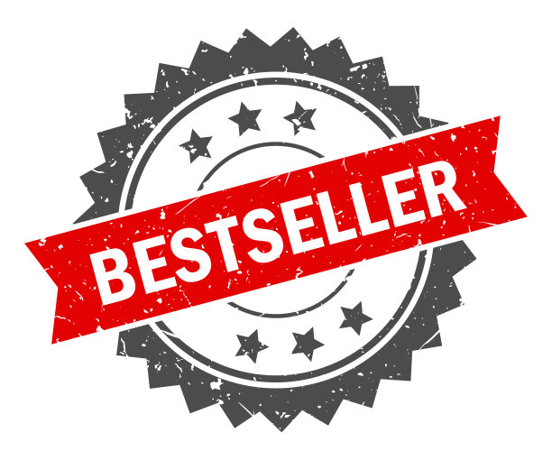 畅销书-印章，印，印章模板。难看的东西效果。向量股票插图图片下载