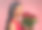 脸，美女和一个女人在情人节的工作室背景上闻着玫瑰。化妆，模特和快乐的年轻印度女孩的侧面与花束浪漫或爱情粉红色的背景图片下载