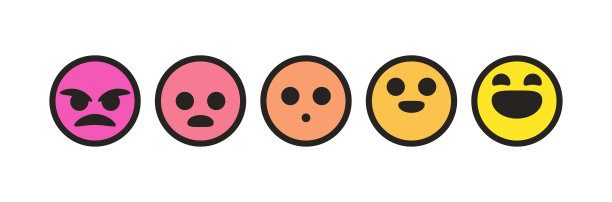 用于心理健康和反馈的表情符号图片下载