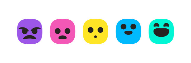 用于心理健康和反馈的表情符号图片下载