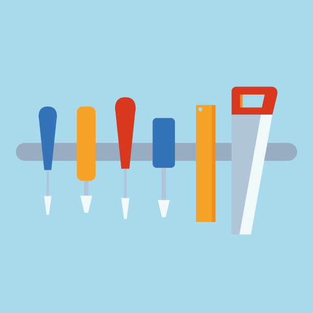 工人的工具包。图片下载