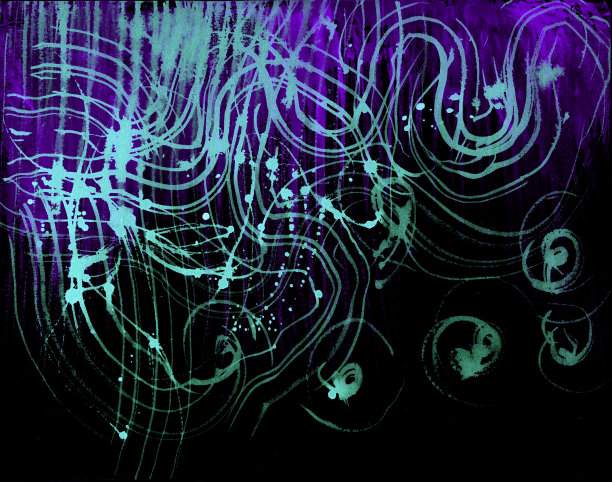 在黑暗中流动图片下载