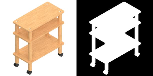 木制多功能车图片下载