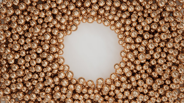 彩色球体3D渲染图片下载