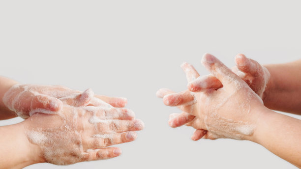 手部清洁感染卫生妇女泡沫图片下载