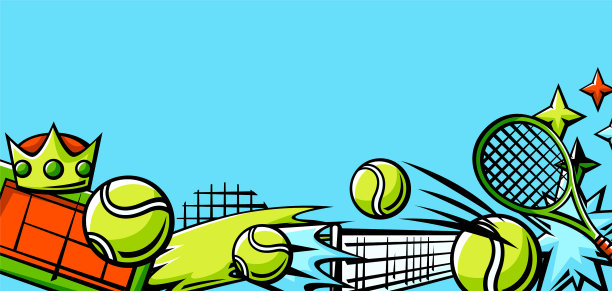 有网球项目运动俱乐部的背景图片下载