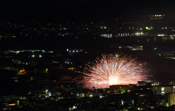日本的烟火节图片下载