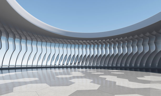 未来主义的空白空间背景图片下载