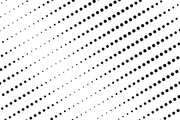 不同大小的倾斜黑点图案图片下载