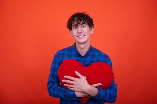 情人节快乐的家伙。图片下载