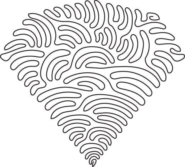 连续的单线绘制几何图形图片下载