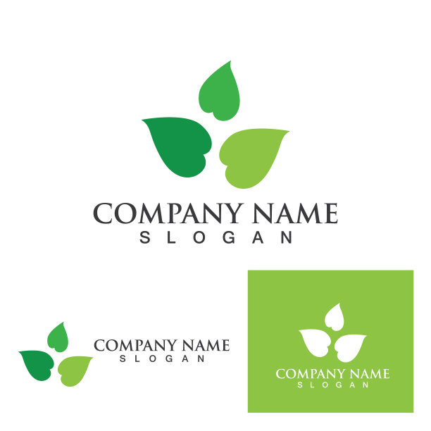 槟榔叶标志和eps10符号图片下载