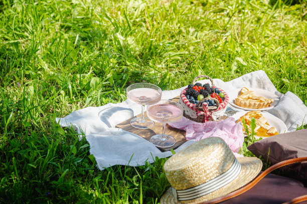 夏季户外野餐图片下载