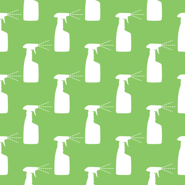 喷雾瓶无缝图案图片下载