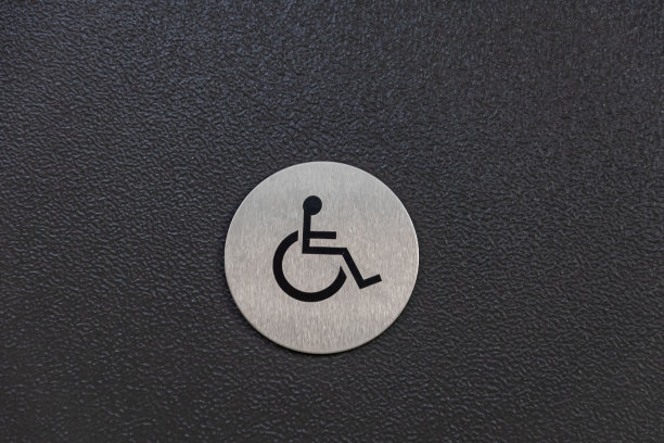 厕所标志，厕所概念。男厕所和女厕所。图片下载