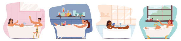 设定文字卫生洗涤程序图片下载