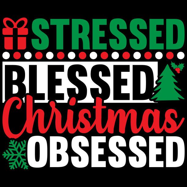 被祝福的圣诞节困扰图片下载