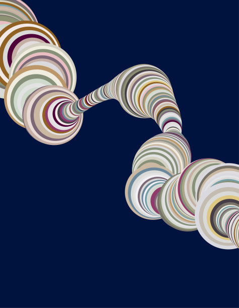 抽象的彩色条纹几何色带图案背景图片下载