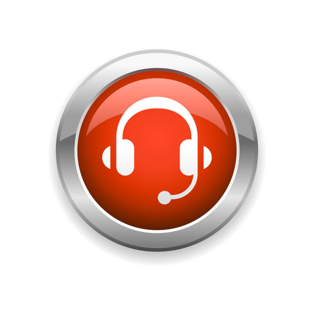 耳机通讯光泽图标图片下载