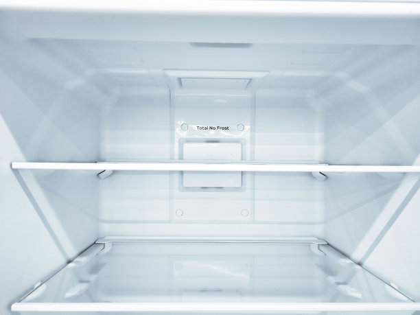 打开冰箱前视图架子图片下载