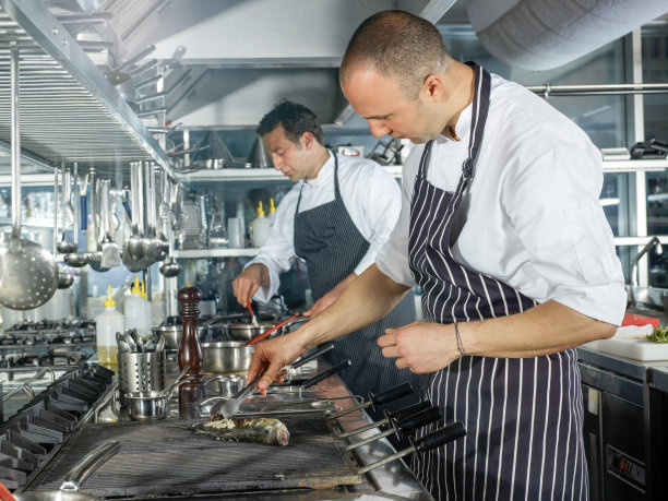 厨房团队合作图片下载