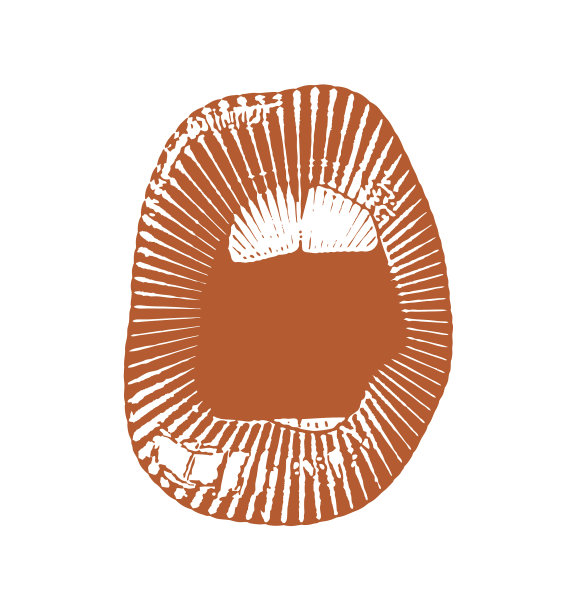 矢量雕刻的开口唱歌和说话图片下载