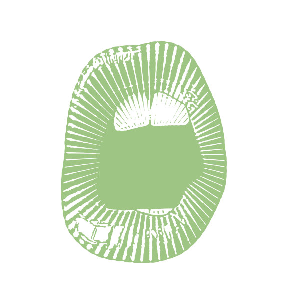 矢量雕刻的开口唱歌和说话图片下载