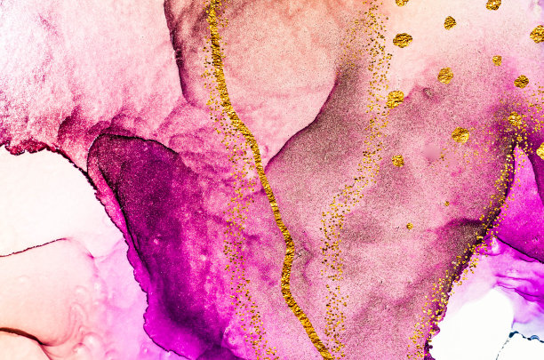 金色的天空。奢侈的艺术。北金-大理石。图片下载