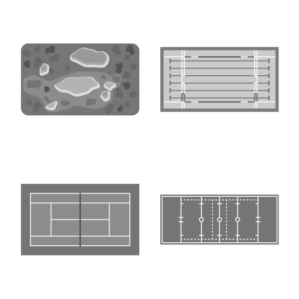 设计草坪和游戏标志设置草坪图片下载