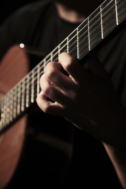 弹吉他图片下载